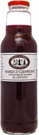 Klassischer roter Borschtsch aus saurer Rote Beete 750 ml KLASSISCHE PRODUKTE